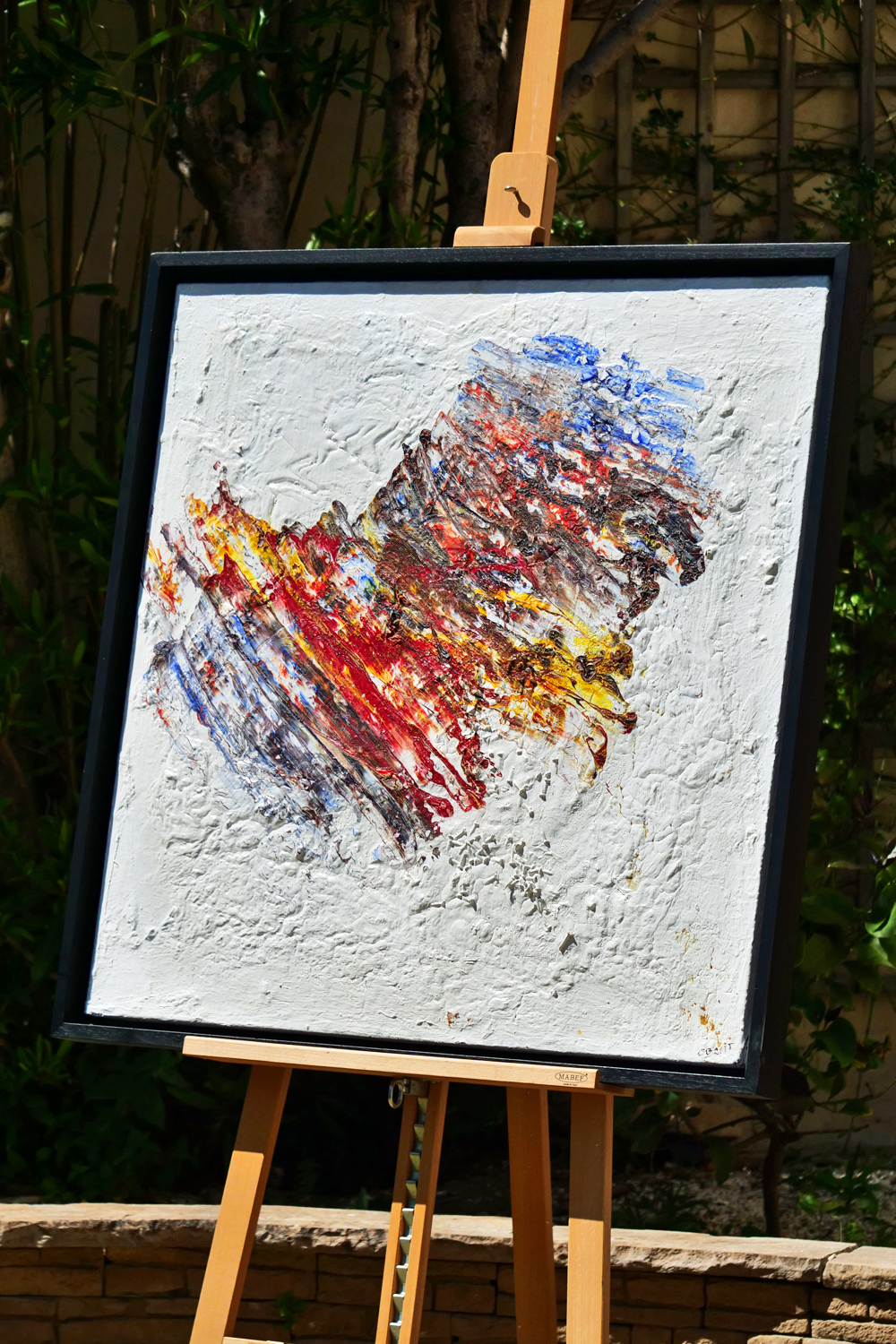 cheyenne toile christine gaudy artiste peintre