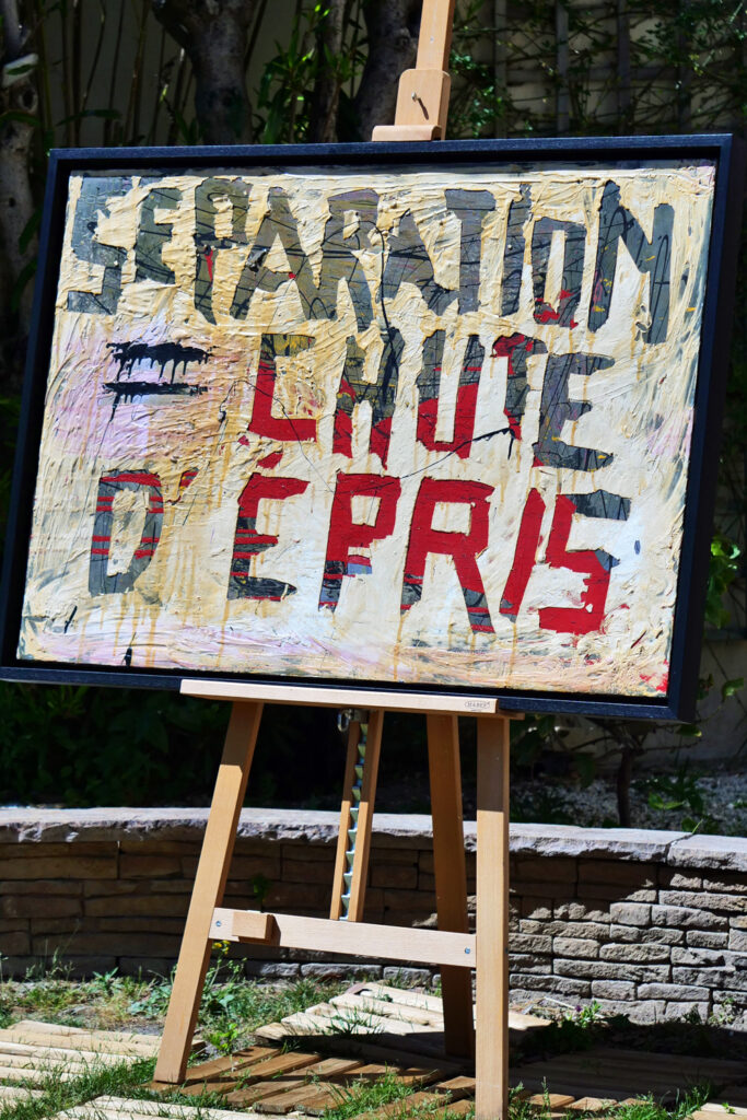 chute d'épris christine gaudy artiste peintre