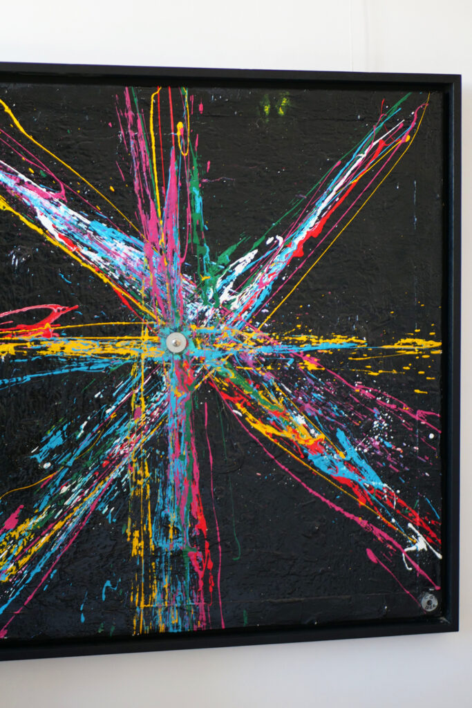 ligne de mire peinture christine gaudy