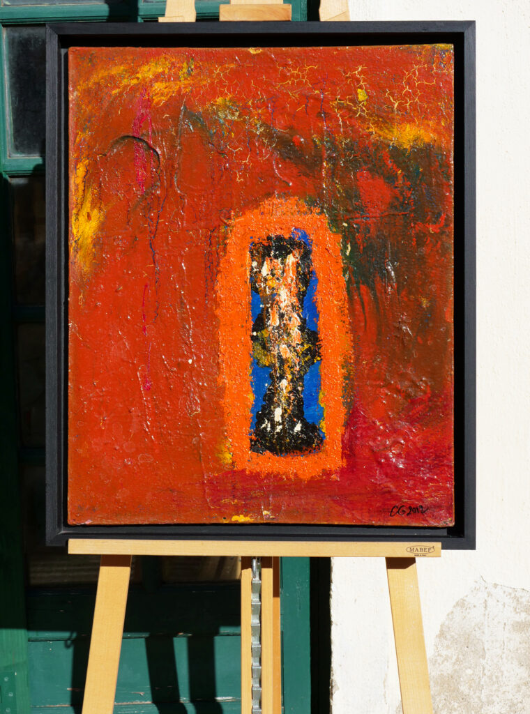 porte africaine christine gaudy artiste peintre